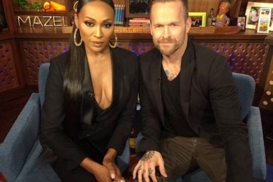 Cynthia Bailey and Bob Harper on WWHL