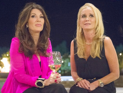 Lisa Vanderpump and Kim Richards Lisa Vanderpump and Kim Richards
