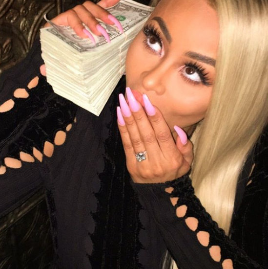 blac chin celebrates engagement to Rob Kardashian at strip club