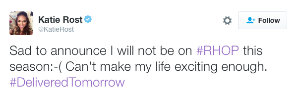 Katie Rost Fired From RHOP? Katie Rost Fired From RHOP?