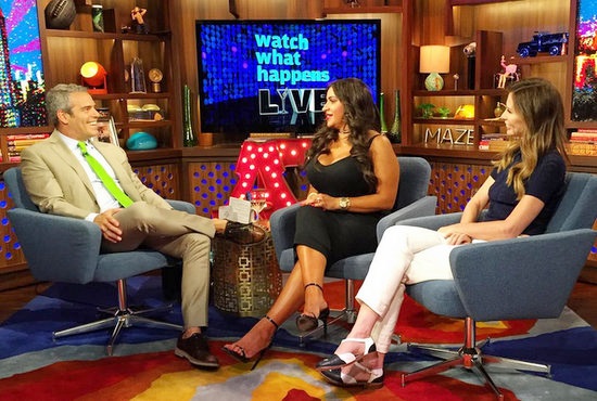 MJ Javid and Carole Radziwill on WWHL