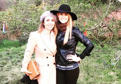 Kelly Dodd and Meghan Edmonds in Ireland