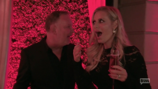 PK surprises Dorit with a Buddha lounge