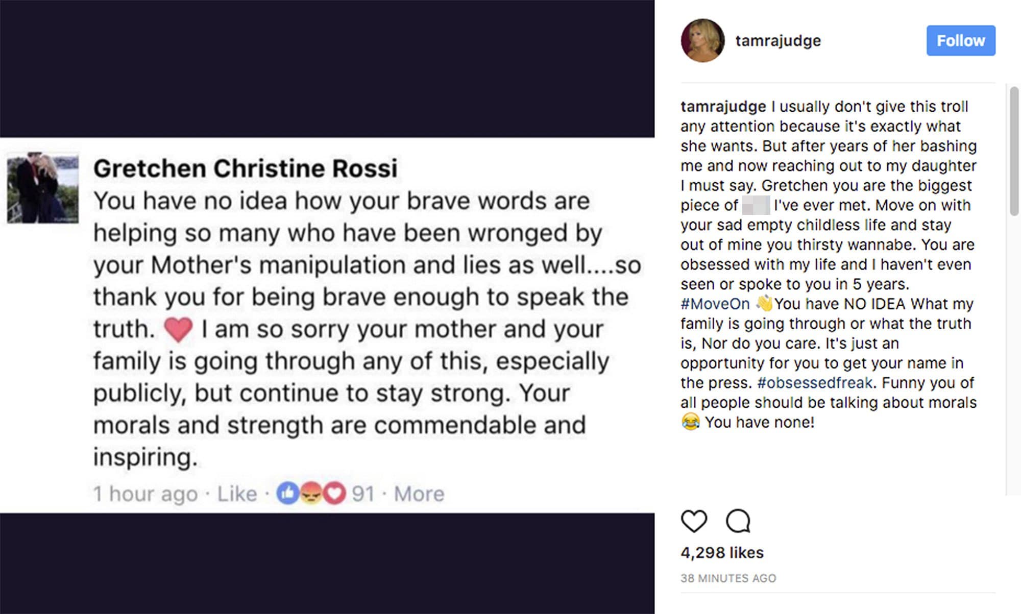 Gretchen & Tamra Feud