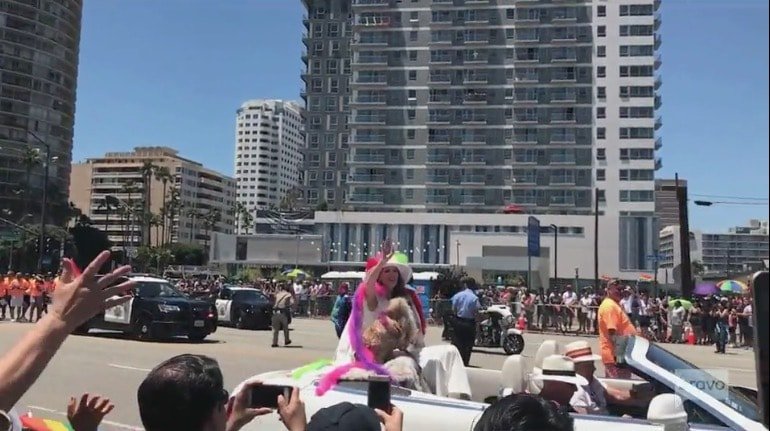 Lisa Vanderpump at Long Beach Pride Lisa Vanderpump at Long Beach Pride