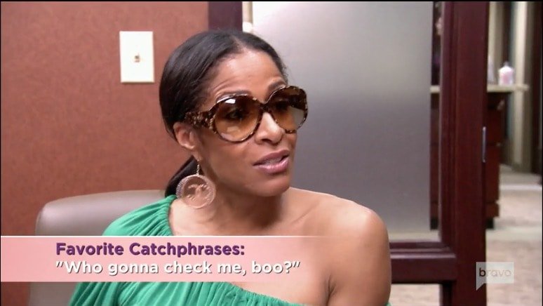 Sheree Whitfield "who gonna check me boo?"