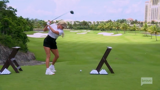 Erika Girardi Golfing - Real Housewives Of Beverly Hills