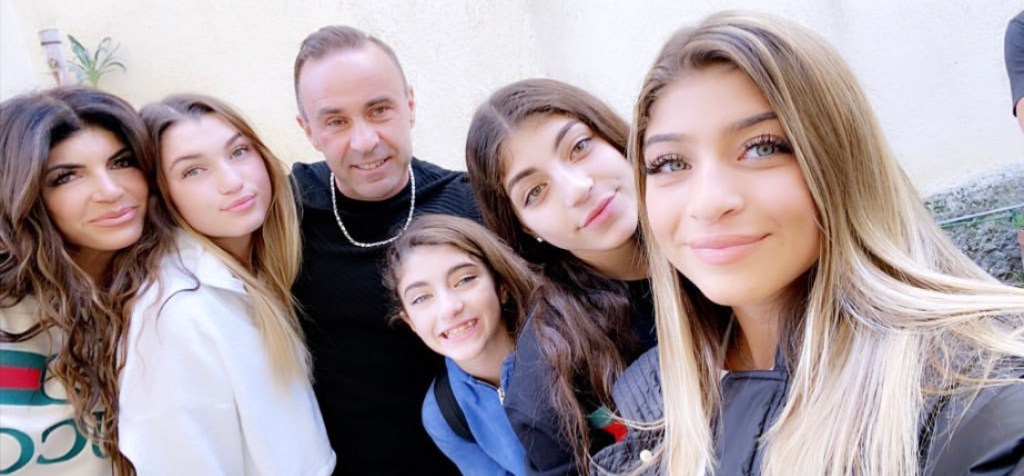 Teresa Giudice Joe Giudice Gia Giudice Milania Giudice Audrina Giudice Gabriella Giudice Italy