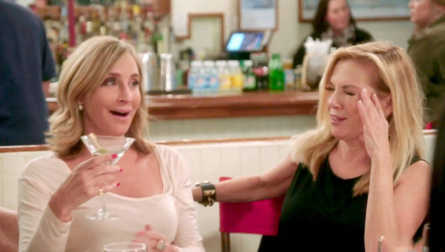 Real Housewives Of New York Ramona Singer Sonja Morgan