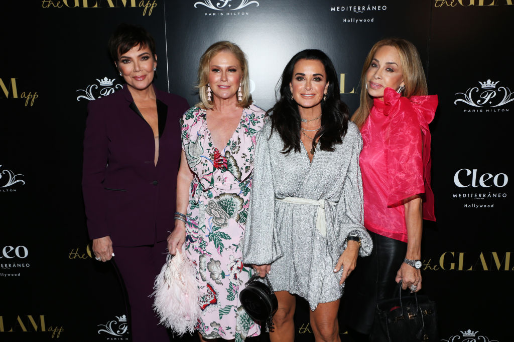 Kris Jenner Kathy Hilton Kyle Richards Faye Resnick