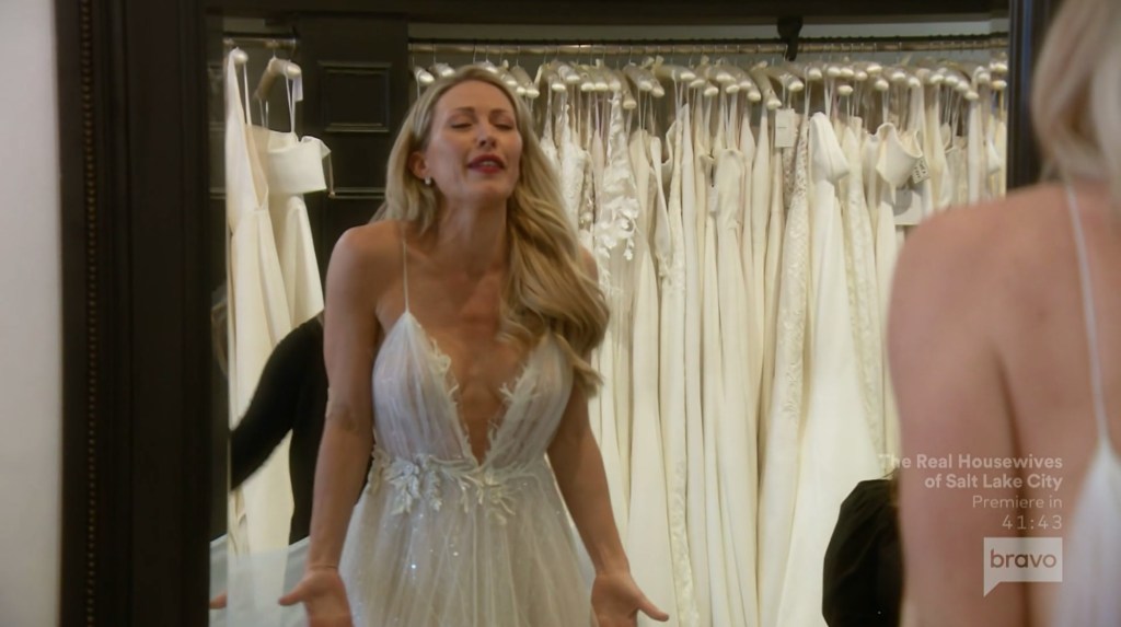 Real Housewives Of Orange County Braunwyn Windham-Burke wedding dress