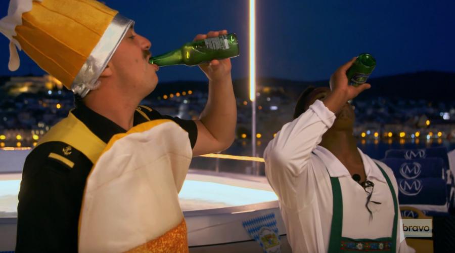 Below Deck Mediterranean season 6 episode 9 recap oktoberfest lloyd spencer mzi dempers