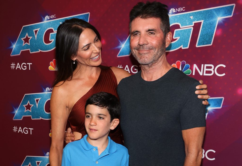 Lauren Silverman, Eric Cowell, and Simon Cowell