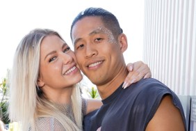 Ariana Madix and Daniel Wai smiling cheek to cheek