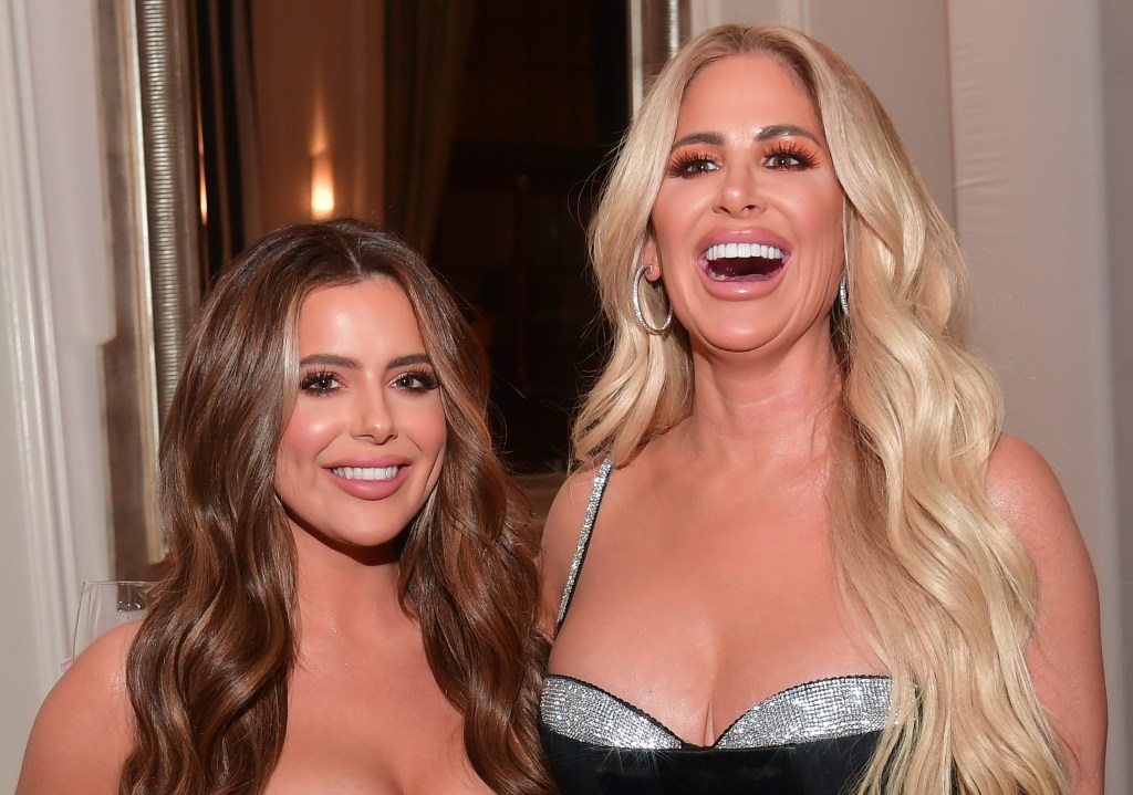 Brielle Biermann and Kim Zolciak