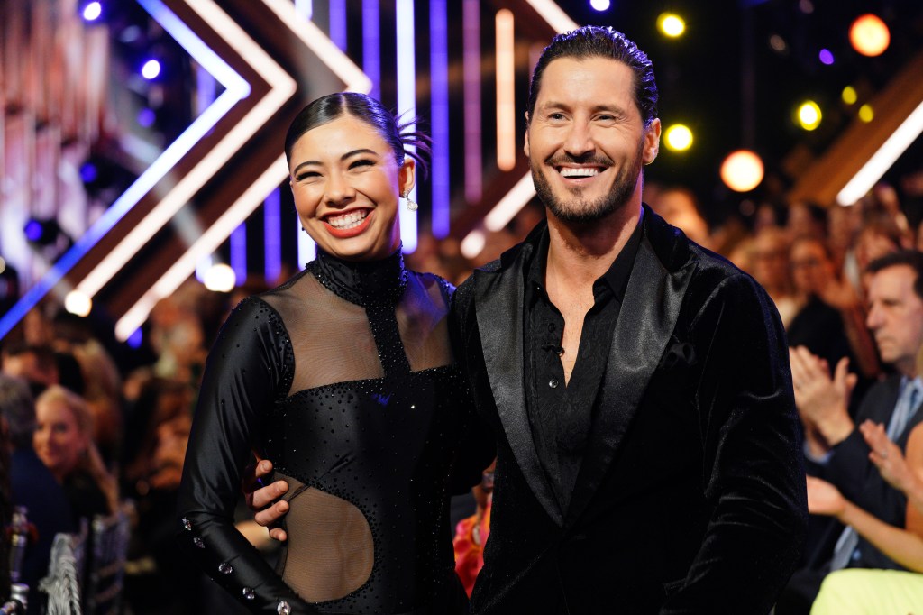 XOCHITL GOMEZ, VAL CHMERKOVSKY on DWTS