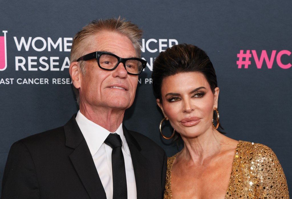 Harry Hamlin and Lisa Rinna