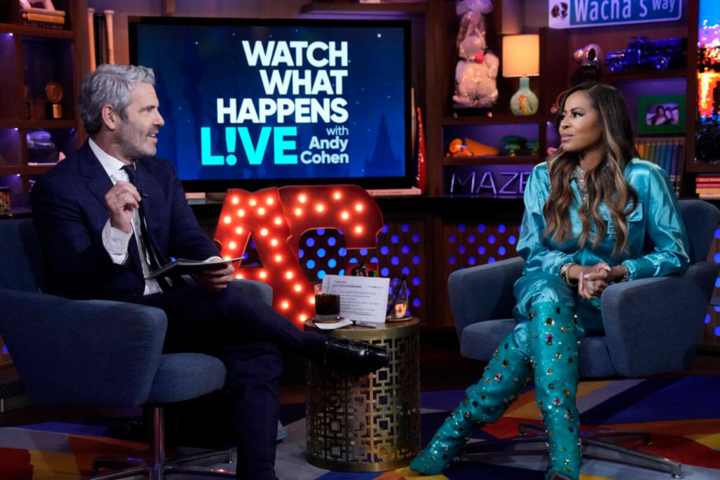 Andy Cohen and Mary Cosby on Watch What Happens Live