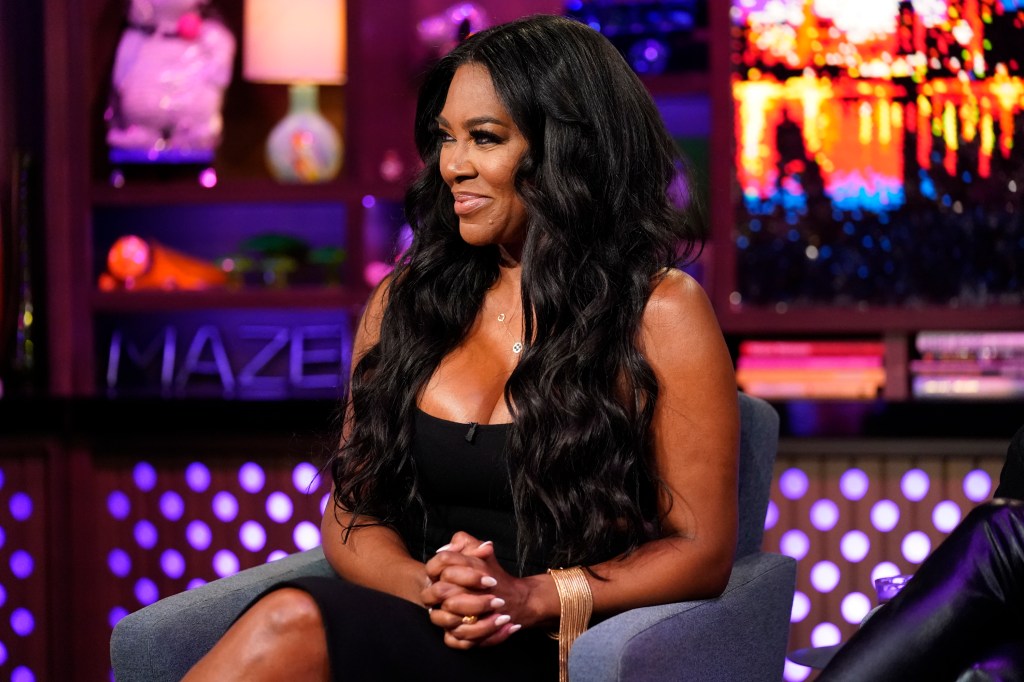 Kenya Moore on Watch What Happens Live with Andy Cohen