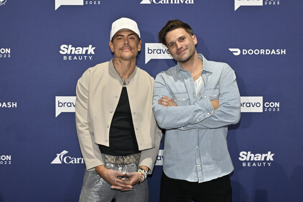 Tom Sandoval and Tom Schwartz at BravoCon 2023