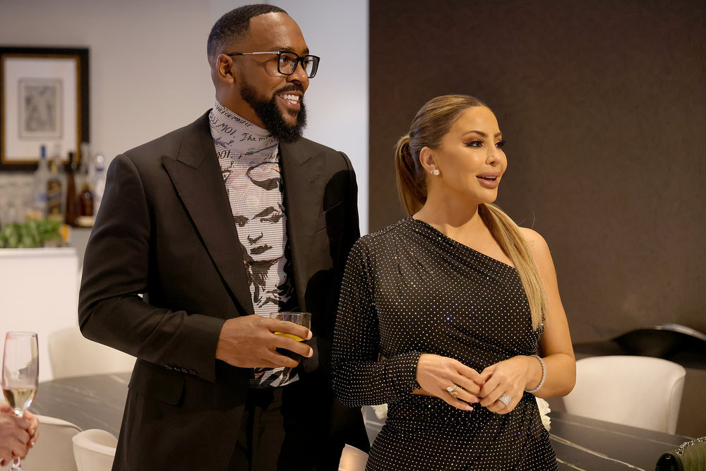 Marcus Jordan and Larsa Pippen 
