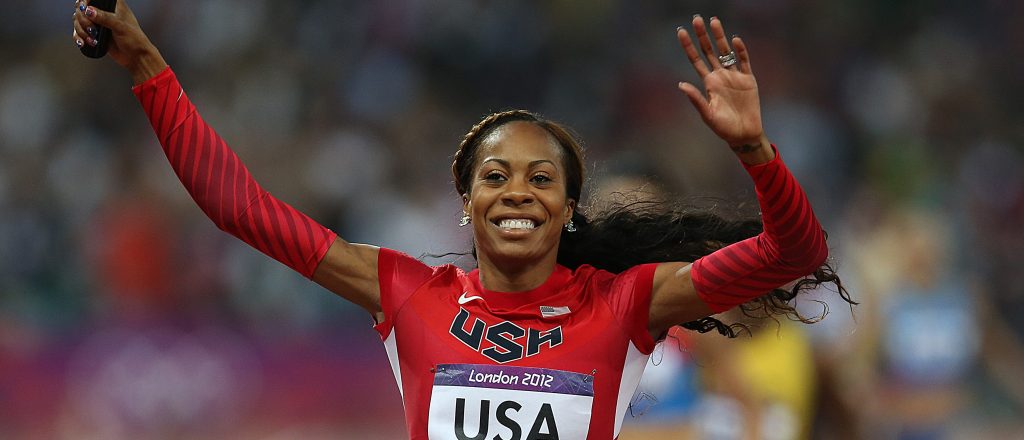 Bravo's own Olympian, Sanya-Richards-Ross.