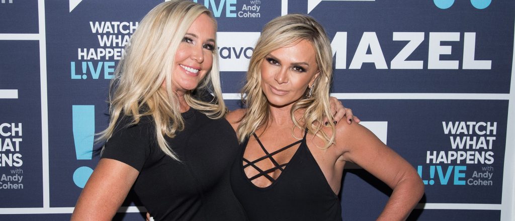 Shannon Beador and Tamra Judge before their friendship troubles.