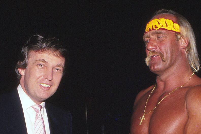 Donald Trump and Hulk Hogan, two men bonding over inappropriate feelings about their own daughters.