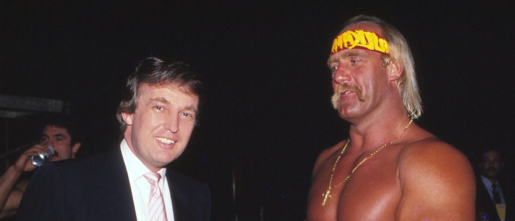 Donald Trump and Hulk Hogan, two men bonding over inappropriate feelings about their own daughters.