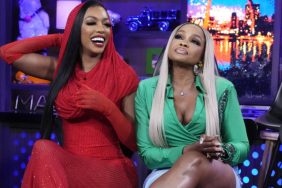 Porsha Williams and Phaedra Parks on WWHL 15th anniversary show.