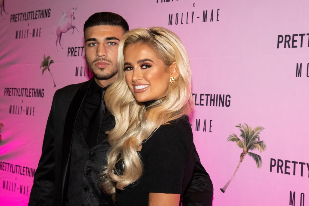 Tommy Fury and Molly-Mae Hague, who have split amid rumors he cheated