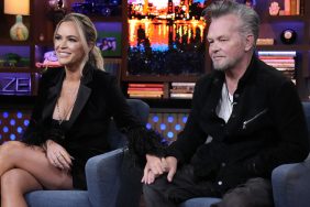 Teddi and John Mellencamp on Watch What Happens Live.