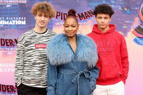 Garcelle Beauvais with her son Jax and Jaid