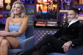 Gina Kirschenheiter with Josh Flagg on WWHL.