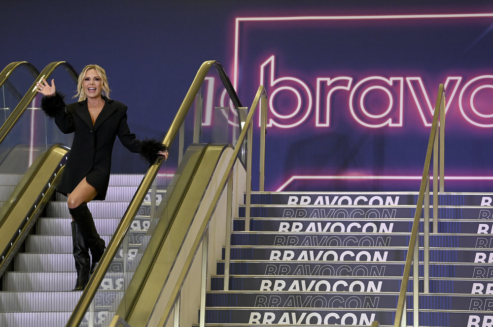 Tamra Judge appears at BravoCon 2023 in Las Vegas.