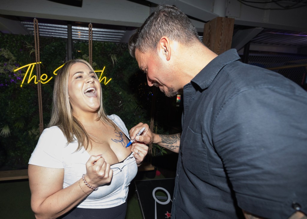 Jax Taylor, who has supposedly sent texts to another woman