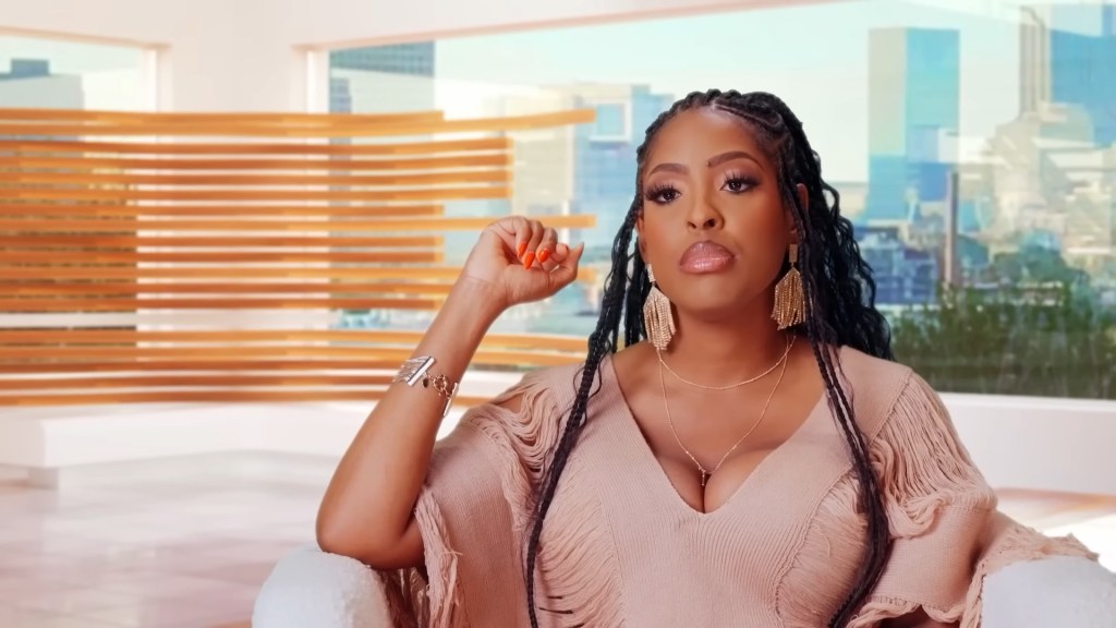 Sweet Tea in a confessional on Married to Medicine