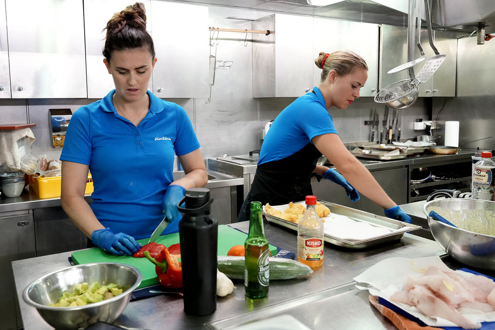 In the galley BDDU Season 3