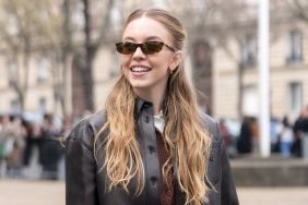 Sydney Sweeney attends the Miu Miu Womenswear Fall/Winter 2025-2026 show as part of Paris Fashion Week at Palais d'Iena on March 11, 2025 in Paris, France.