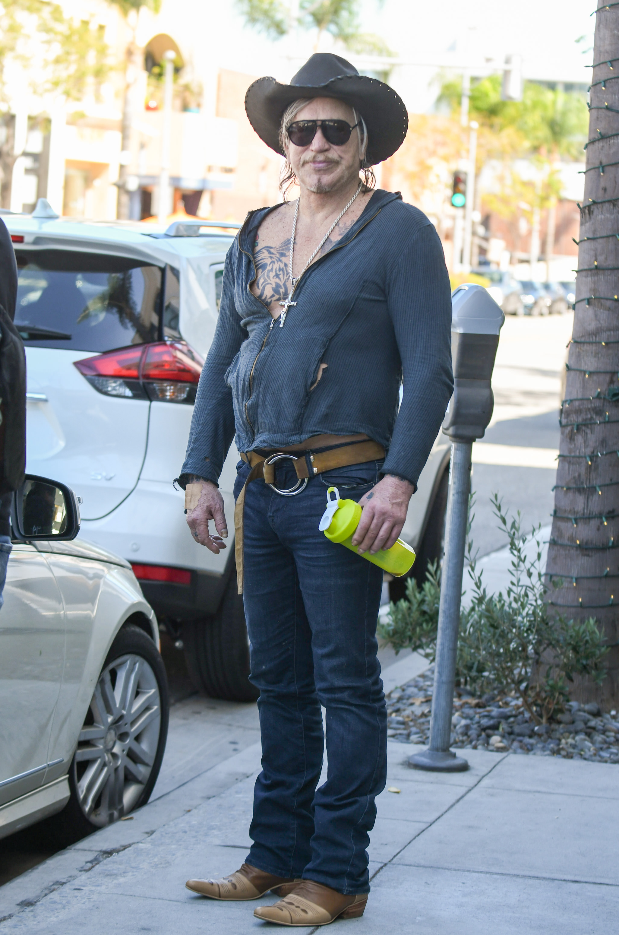 Mickey Rourke Celebrity Big Brother