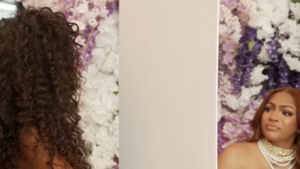 what pictures did Kenya Moore expose of Brit Eady on RHOA