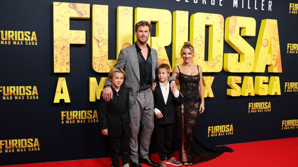 Chris Hemsworth kids
