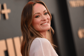Olivia Wilde at Apple TV+ Series "The Studio" World Premiere held at the Academy Museum of Motion Pictures on March 24, 2025 in Los Angeles, California.