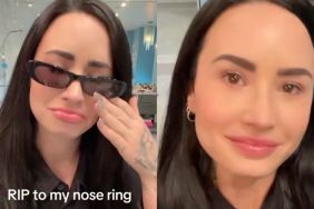 Demi Lovato nose ring