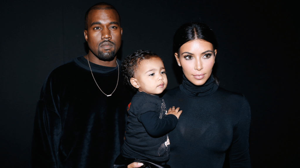 Kanye West Kim Kardashian kids custody rumors social media