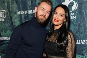 Nikki Bella with her ex husband