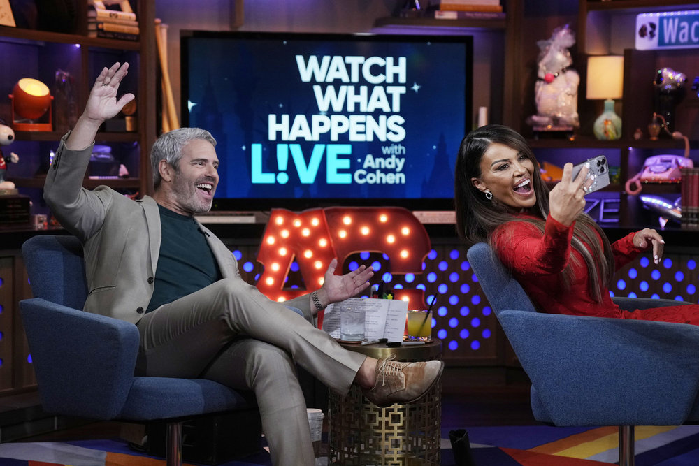 Andy Cohen and Dolores Catania on WWHL 