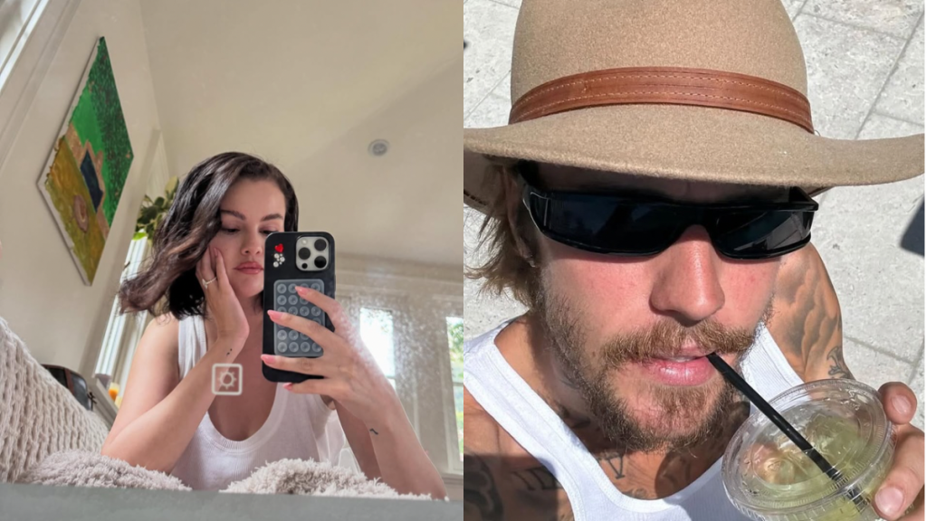 Selena Gomez and Justin Bieber