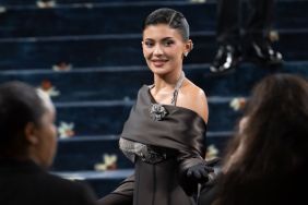 Kylie Jenner attends the 2025 Met Gala celebrating "Superfine: Tailoring Black Style" at Metropolitan Museum of Art on May 05, 2025 in New York City.