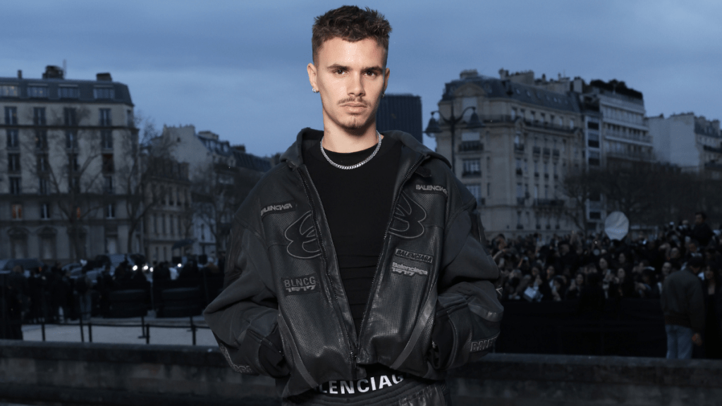 Romeo Beckham dating Caroline Daur Kim Turnbull breakup